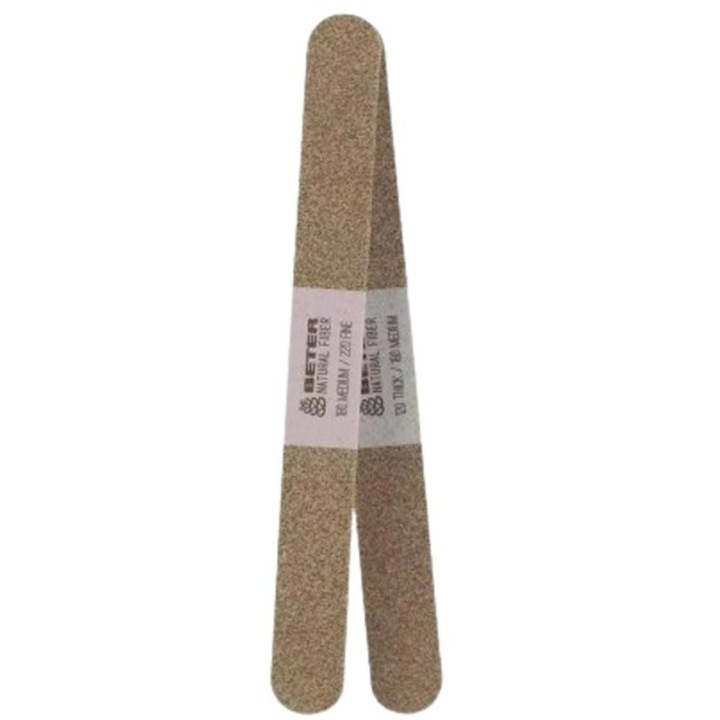 Set 6 x Pila Unghii Fibra Naturala Beter