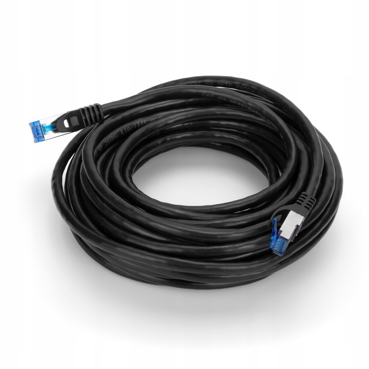 S/FTP Cat6A кабел, 50 м, RJ45, Montis, устойчив на смущения, PVC