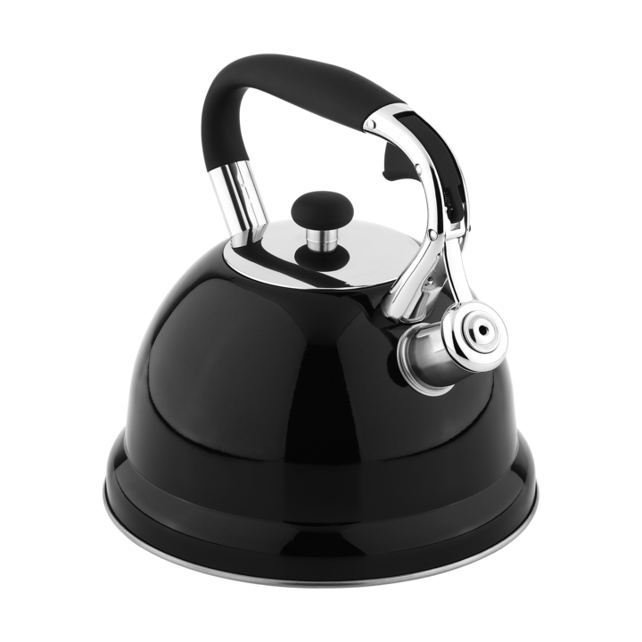 Teáskanna, Teesa, 3L, rozsdamentes acél, minden típusú főzőlaphoz, fekete