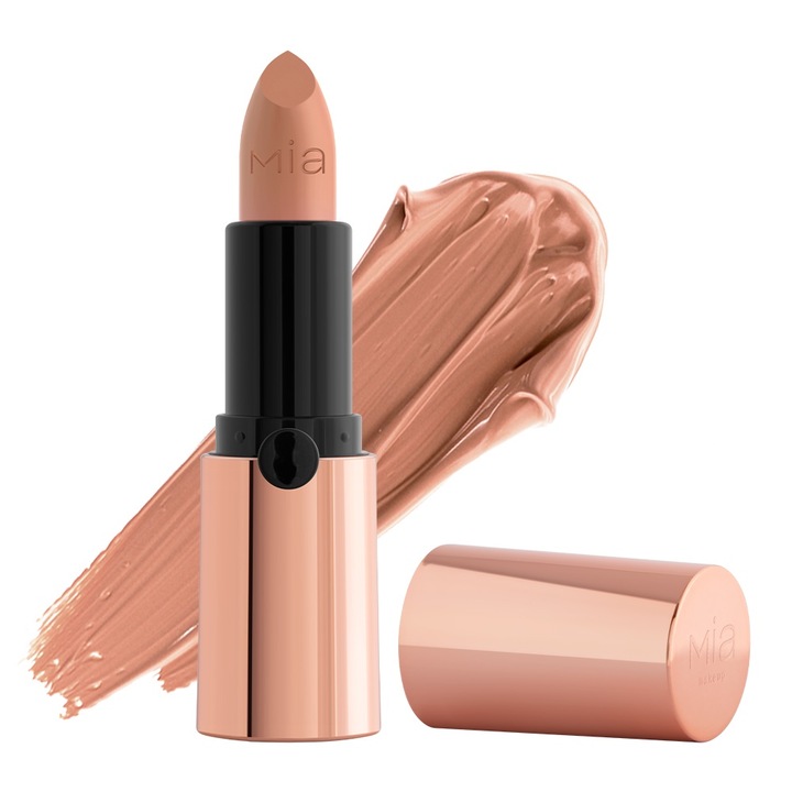 Ruj mat Mia Makeup Glam Flow Lipstick 44 Cashmere, 5 g