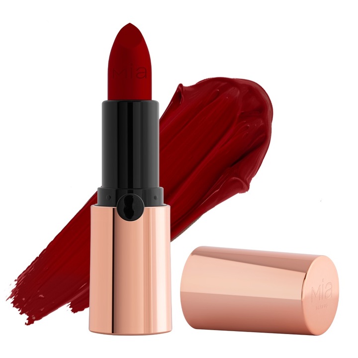 Ruj mat Mia Makeup Glam Flow Lipstick 15 Formidable, 5 g