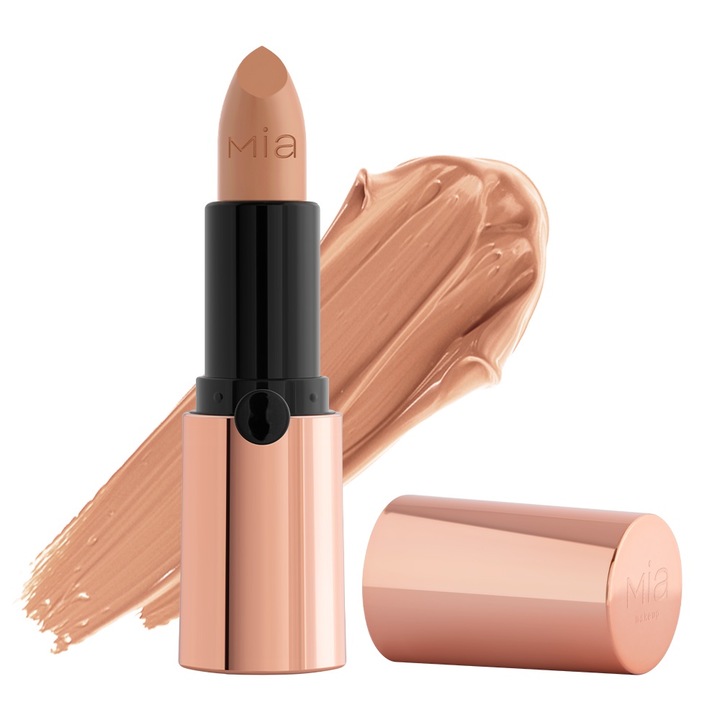 Ruj mat Mia Makeup Glam Flow Lipstick 42 Honey Cream, 5 g