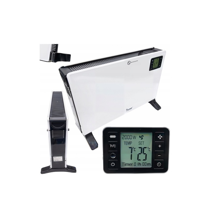 Convector electric, afisaj LCD, 2000 W, Ondragon OD9092