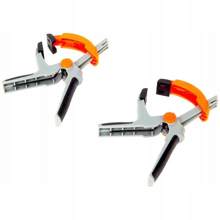 Set 2 cleme fixare CARDSPLITTER, inox, 75mm, multicolor, 3,6kg