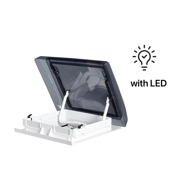 Trapa 40 x 40 rulota, autorulota, camper Maxxair SkyMaxx Plus cu LED