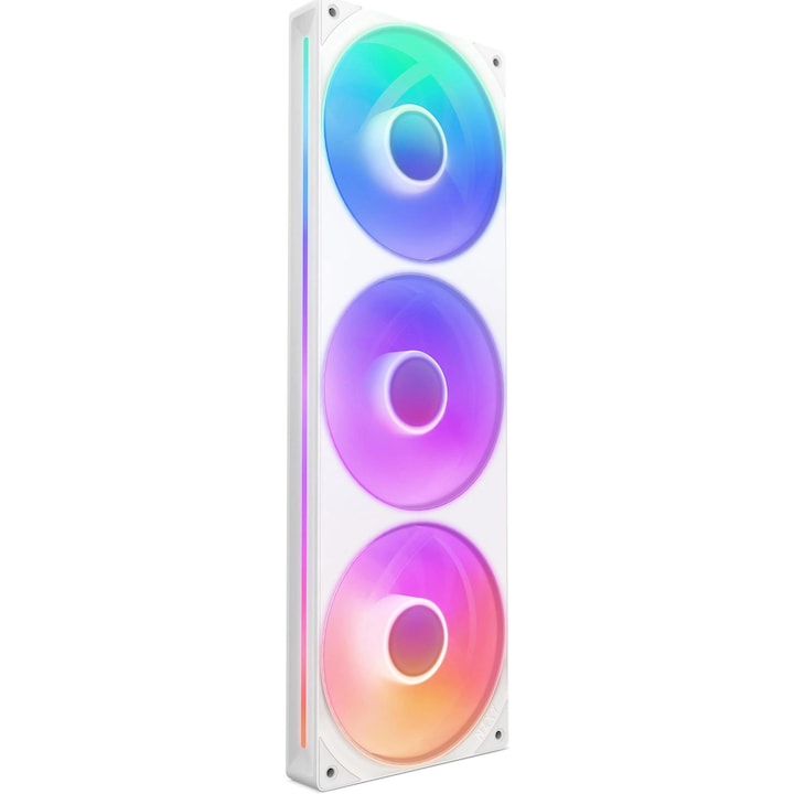 Kit ventilator procesor RGB NZXT F360 alb