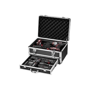 Set de gaurit cu percutie, ParkSide, PERFORMANCE 20 V PSBSAP 20-Li C3 acumulator, doua baterii si incarcator