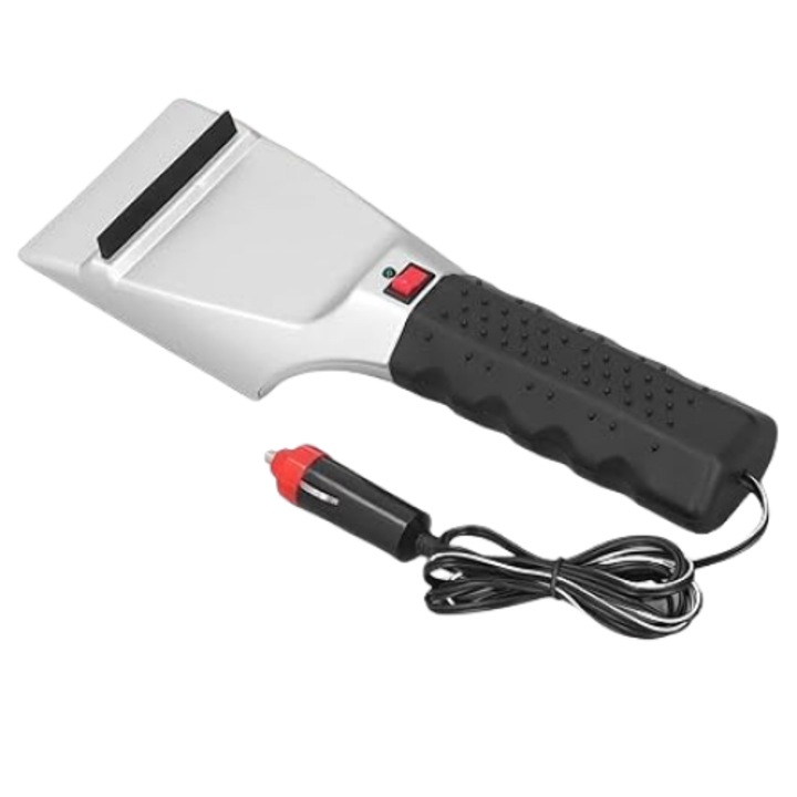 Racleta electrica 12V pentru parbriz auto, instrument de degivrare rapida, lopata de zapada auto