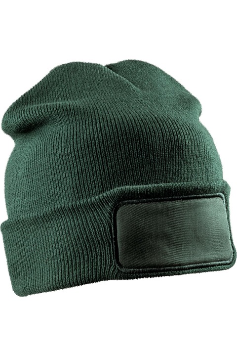 Шапка Result Winter Essentials за възрастни, едноразмерна зелена бутилка