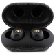 Casti wireless Guess + statie de incarcare bluetooth TWS, Metal 4G, Negru