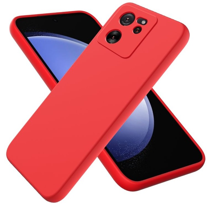 PCS szilikon borítás Xiaomi 13T-hez, piros