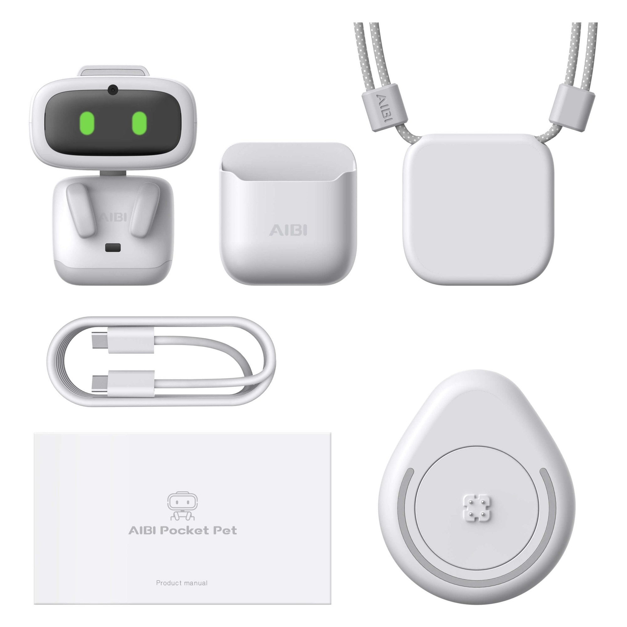 AIBI ロボット　Pocket Pet セット Robot AIBI, AI Pocket Pet, Living.AI - eMAG.ro
