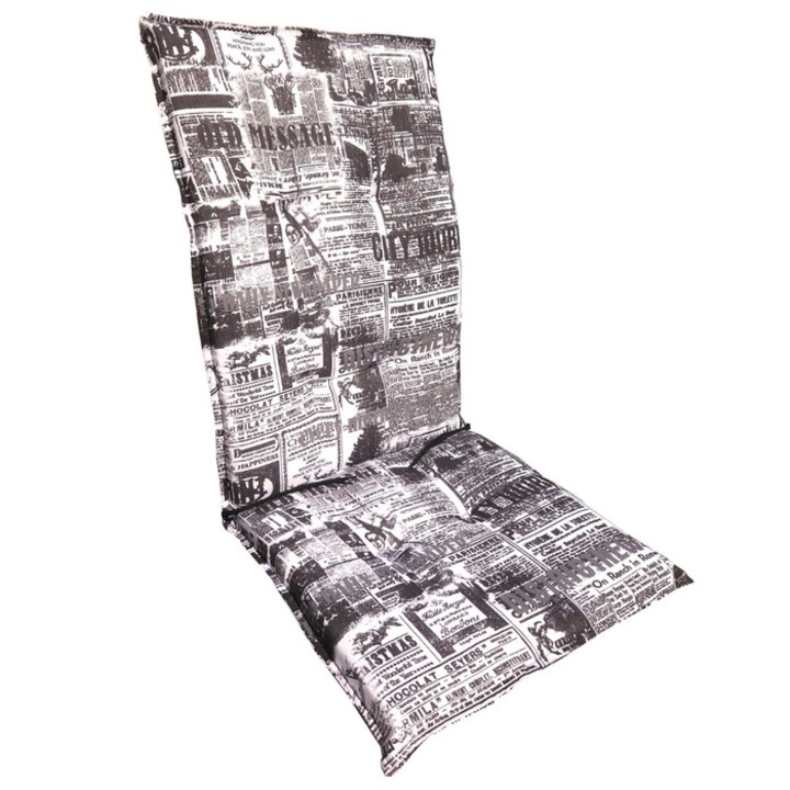 Perna pentru scaun, gri, 120 x 48 x 6 cm