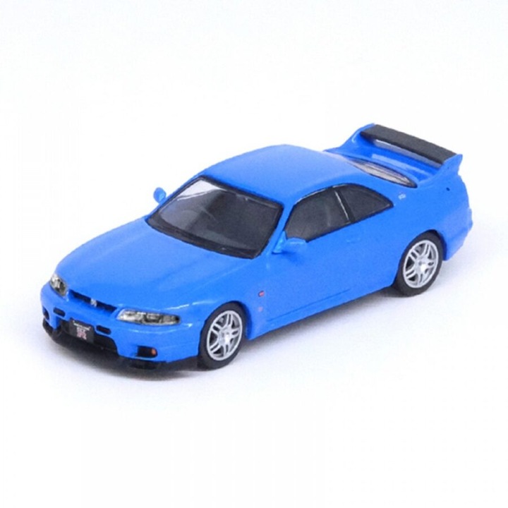 Modell autó Nissan Skyline Gt-R (R33) Blue 1:64 Inno