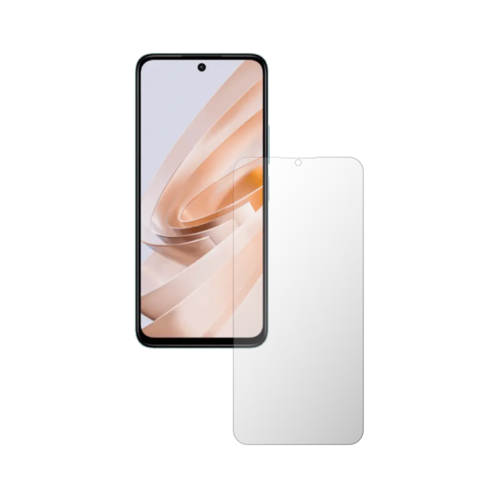Folie24 протектор за екран, за Poco M6 Plus, 1X матов с пълно покритие на дисплея, залепващ, гъвкав със саморегенерация