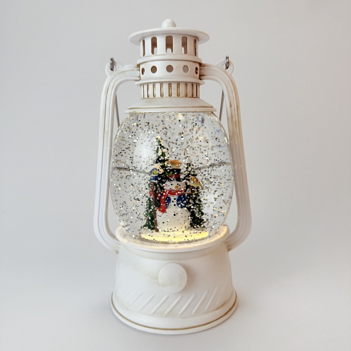 Фигурка "Антична лампа №4", Интерактивна, Бяла