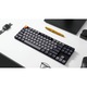 Tastatura Mecanica Wireless Keychron K1 QMK Version 6, Bluetooth 5.1, White LED, Switch Keychron Low Profile 2.0 Mechanical Red