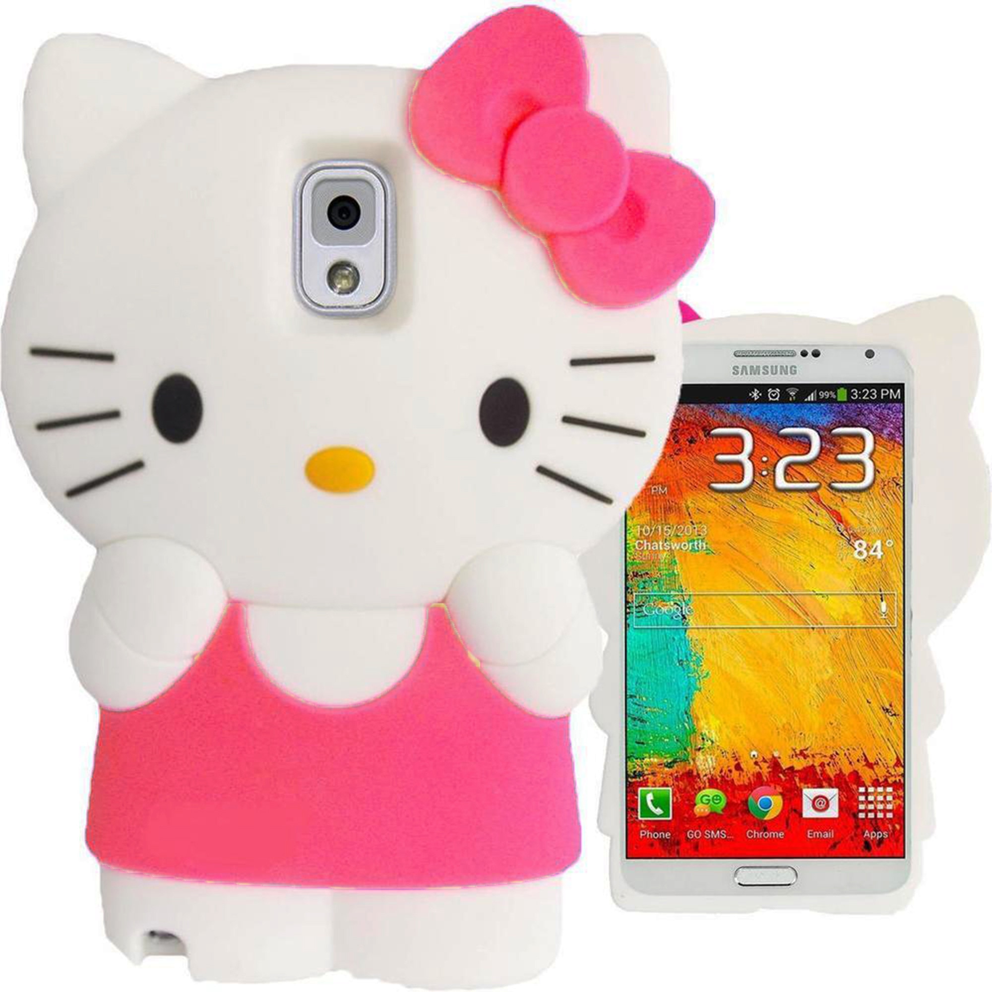 salt Enumerate surge Husa Hello Kitty Samsung Galaxy Note 3 Pink - eMAG.ro