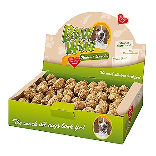 Recompense pentru caini, Bow Wow Mingi cu Organe de Vita, 900 g