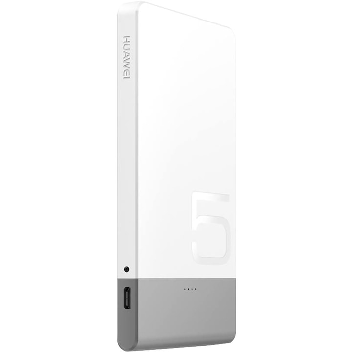 Външна батерия Huawei AP006L, 5000 mAh, White