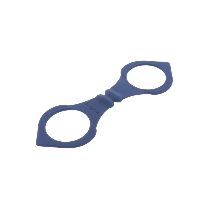 Scala szilikon mandzsetta készlet, kék, 100% szilikon, kényelmes, BDSM-hez