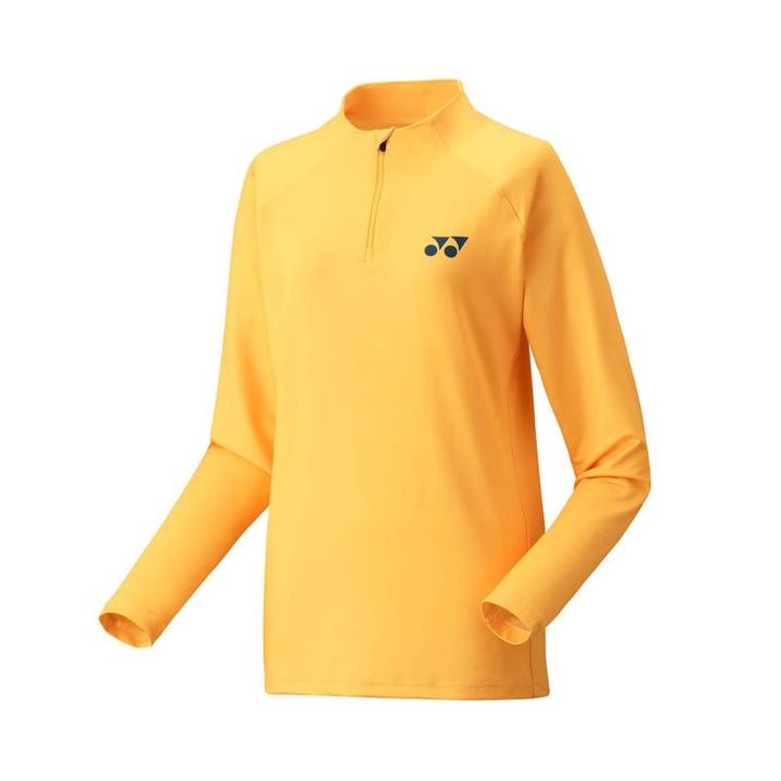 Дамска тениска с дълъг ръкав YONEX YW0037, жълта (soft yellow)
