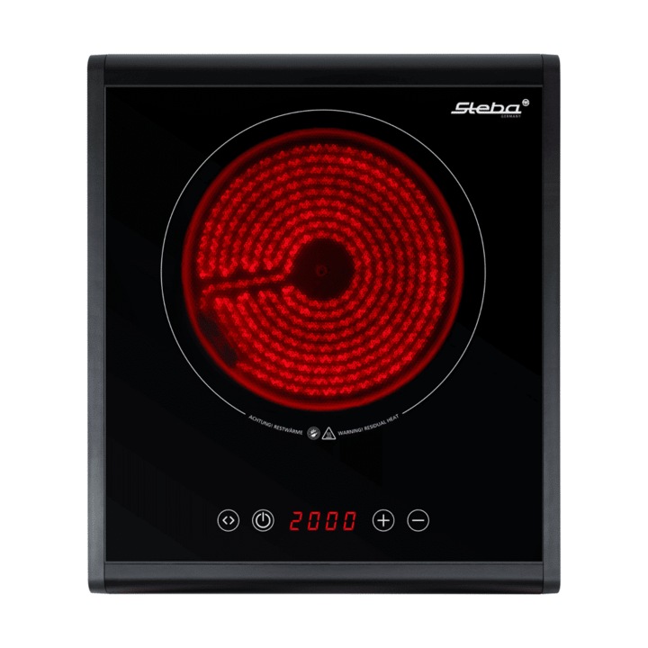 Plita Electrica SIKS Pentru Clatite Sau Wrap Tip Tigaie Pentru Gatire Rapida, Tigaie Cu Invelis Antiaderent, Capac De Protectie, 600W, Diametru 20 Cm, Negru