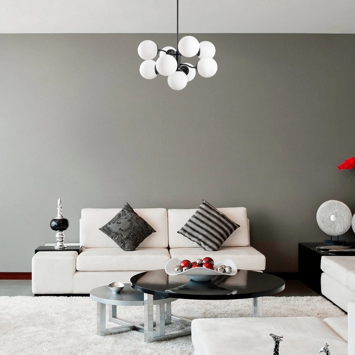 Полилей Mudoni MR-836-1 черен