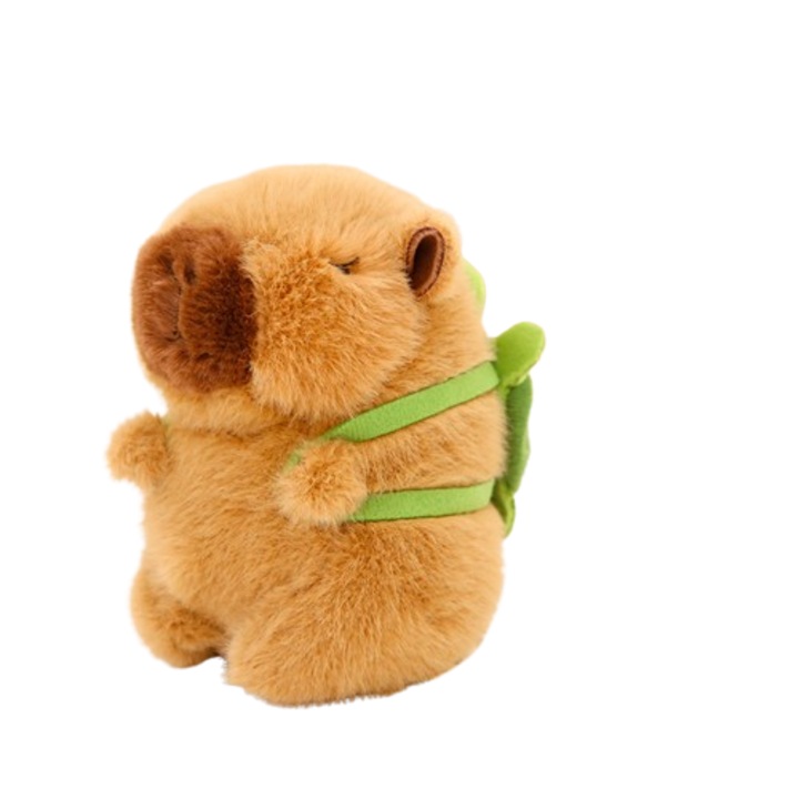 Jucarie de plus Capibara, Cozevdnt, material moale, pentru copii 4-6 ani