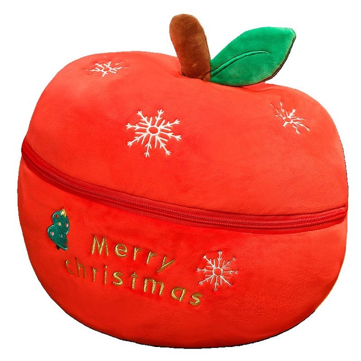 Jucarie Cadou de Craciun_Mar Rosu cu fermoar