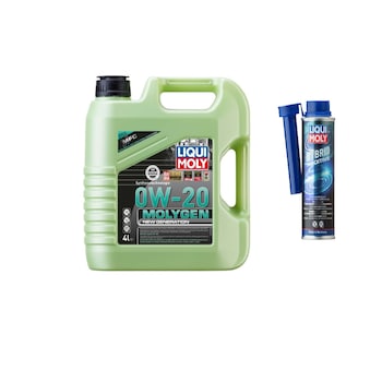 Set Ulei motor Liqui Moly 0w20 Molygen 4L si aditiv benzina Liqui moly motor hibrid 250 ml Set Ulei motor Liqui Moly 0w20 Molygen 4L si aditiv benzina Liqui moly motor hibrid 250 ml