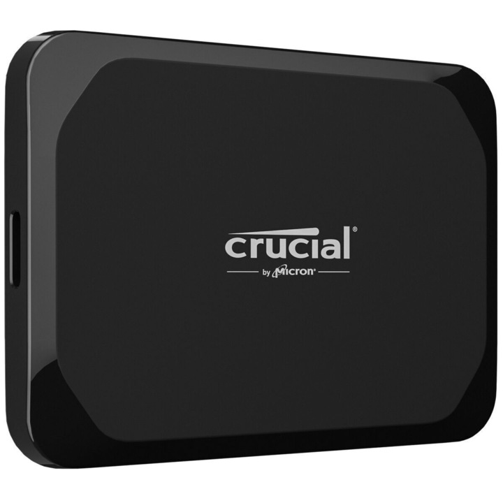 SSD extern Crucial X9 USB 3.2, 4TB, 2.5", Negru