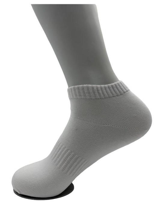 3 pár férfi zokni szett, pamut, fehér, 42-46 EU, kényelmes és légáteresztő