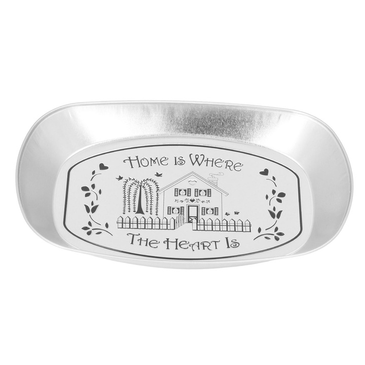 Jormftte kemping tálalótálca, retro, könnyű, 25x16x3cm