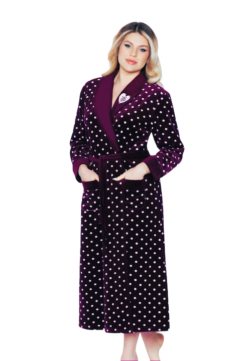 Halat dama, Aigul, bumbac, Mov, Mov