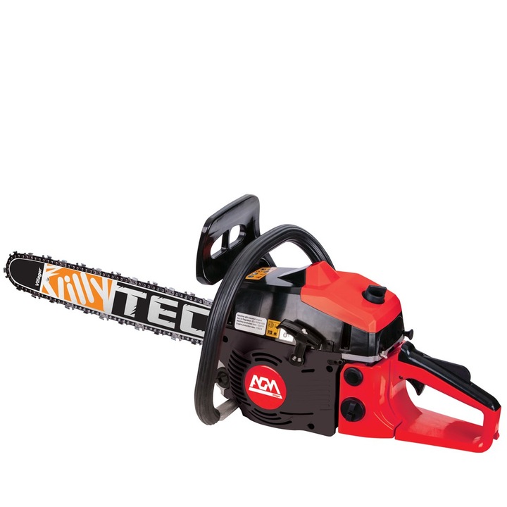 Motofierastrau drujba pe benzina Villager AGM CS 4520, 2.5 CP, sina 45 cm, lant 36 dinti