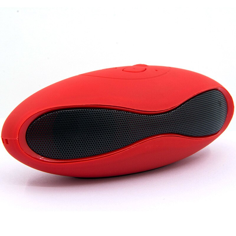 Boxa Portabila iUni DF01, Slot Card, Radio, Rosu