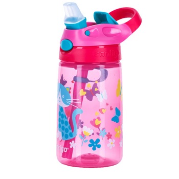 Sticla de apa pentru copii - GIZMO FLIP Cherry Cat 420 ml, Contigo Sticla de apa pentru copii - GIZMO FLIP Cherry Cat 420 ml, Contigo