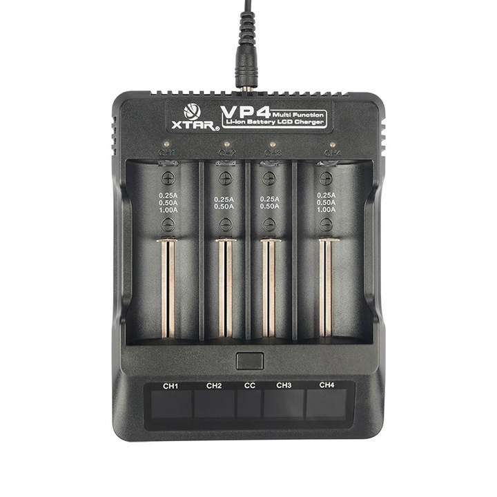 Incarcator acumulatori Li-Ion sau IMR XTAR VP4