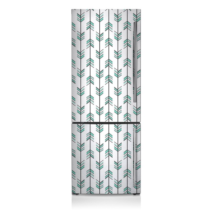 Magnet, magnetic de frigider, Ilustratia sagetilor, Roz, 70 cm x 190 cm