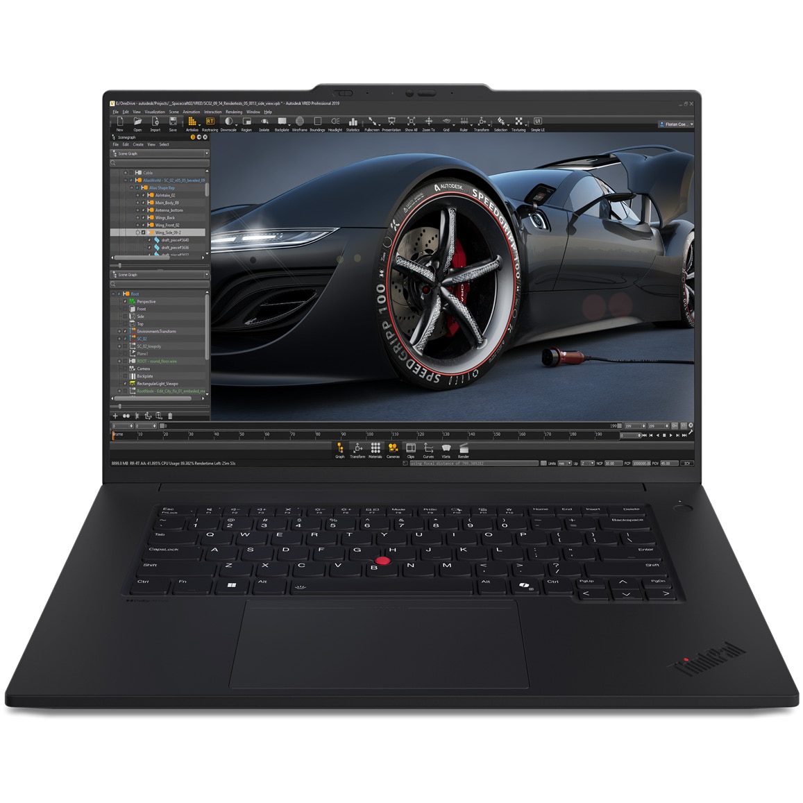 Laptop Lenovo ThinkPad P1 Gen 7 cu procesor Intel® Core™ Ultra 7