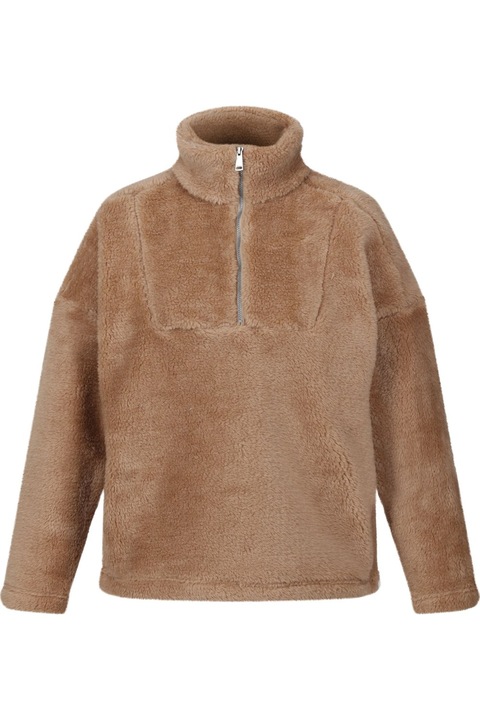 Női Zeeke Regatta polár pulóver, Barleycorn, Tevebarna