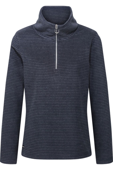 Női Regatta Solenne polár pulóver, sötétkék/ezüst, Tengerészkék