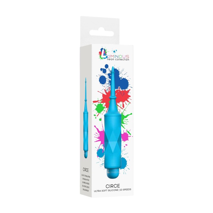Вибратор Luminous, Circe Bullet Abs, С Тюркоаз, С 10 Скорости