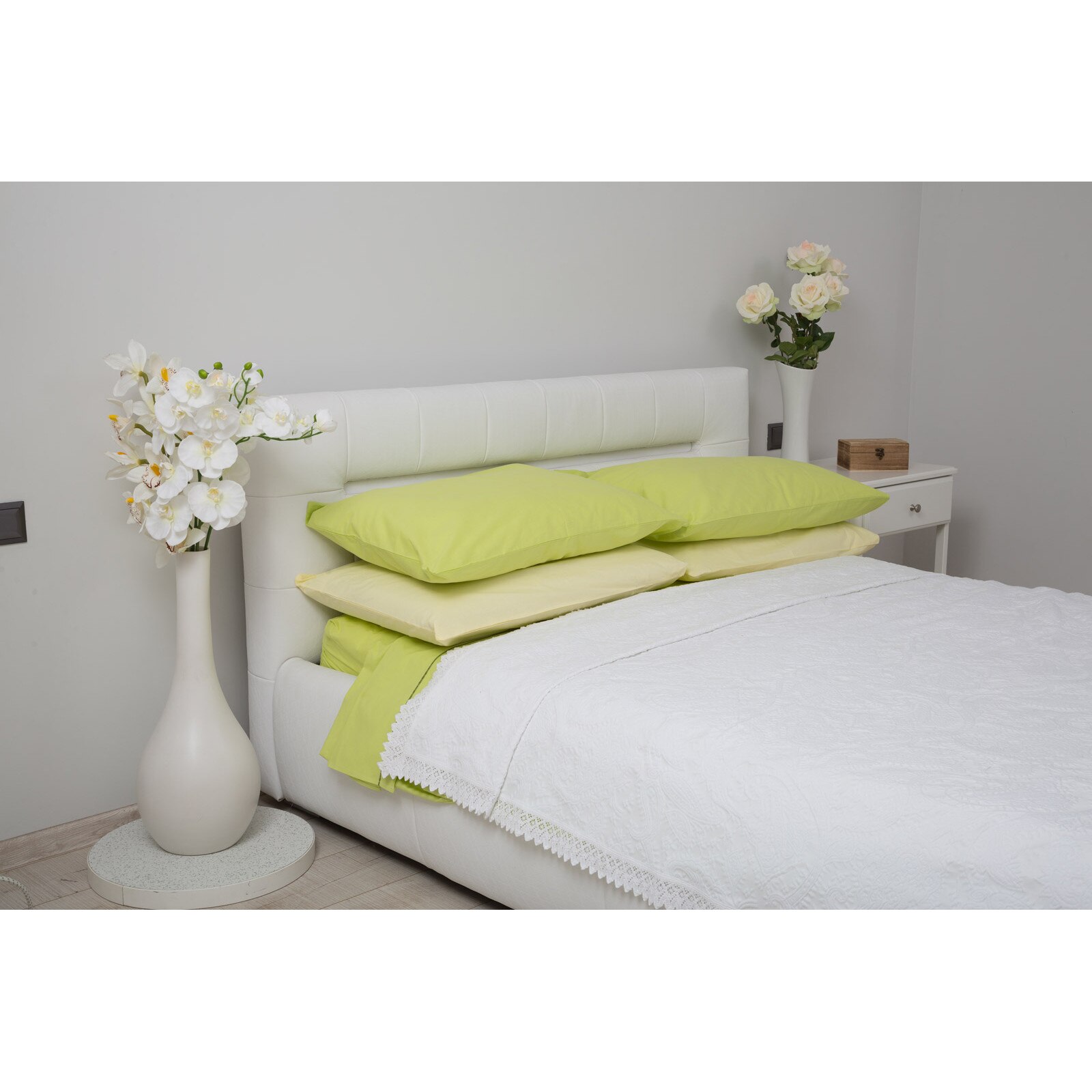 Set fete de perna Colenza din bumbac 100%, verde