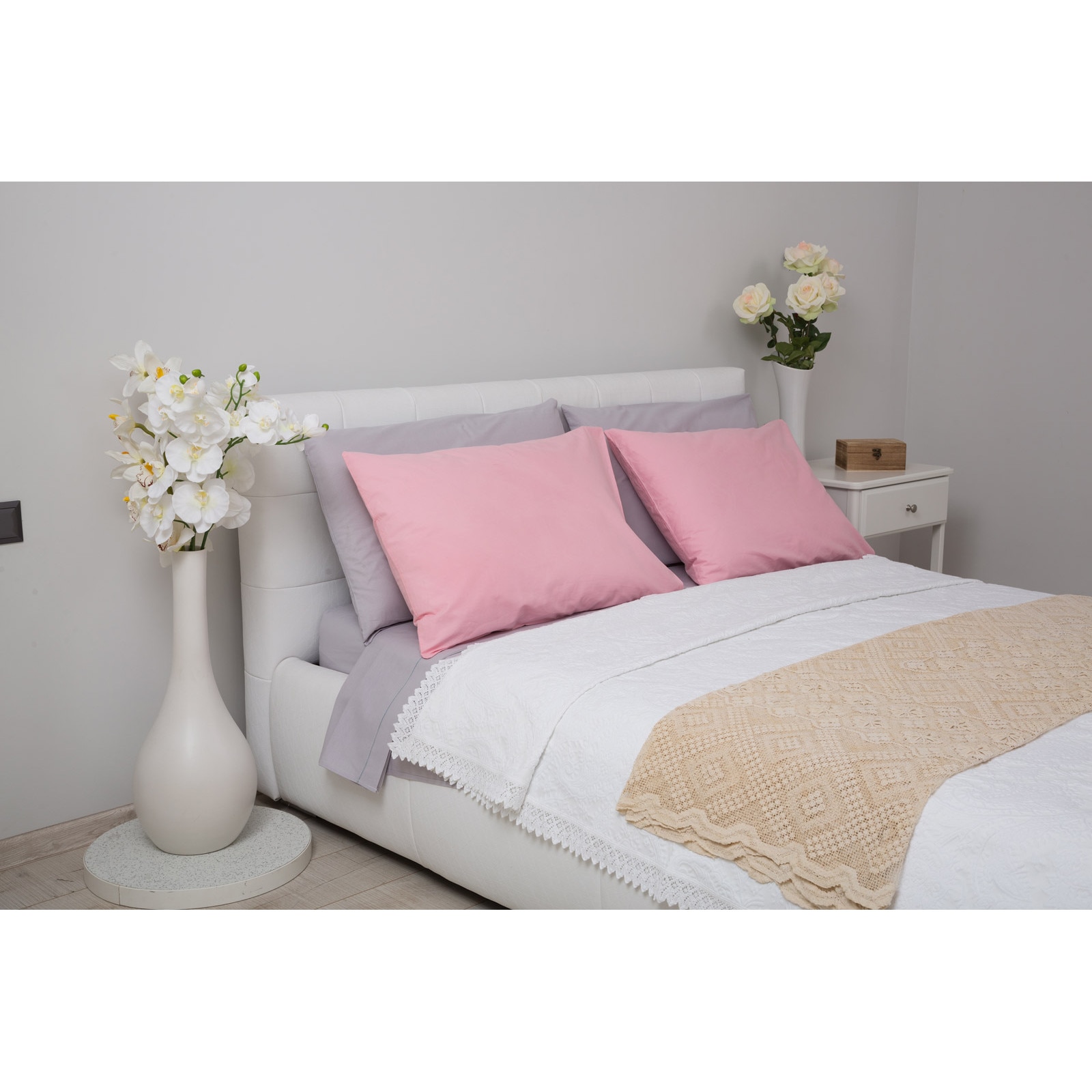 Set fete de perna Colenza din bumbac 100%, roz