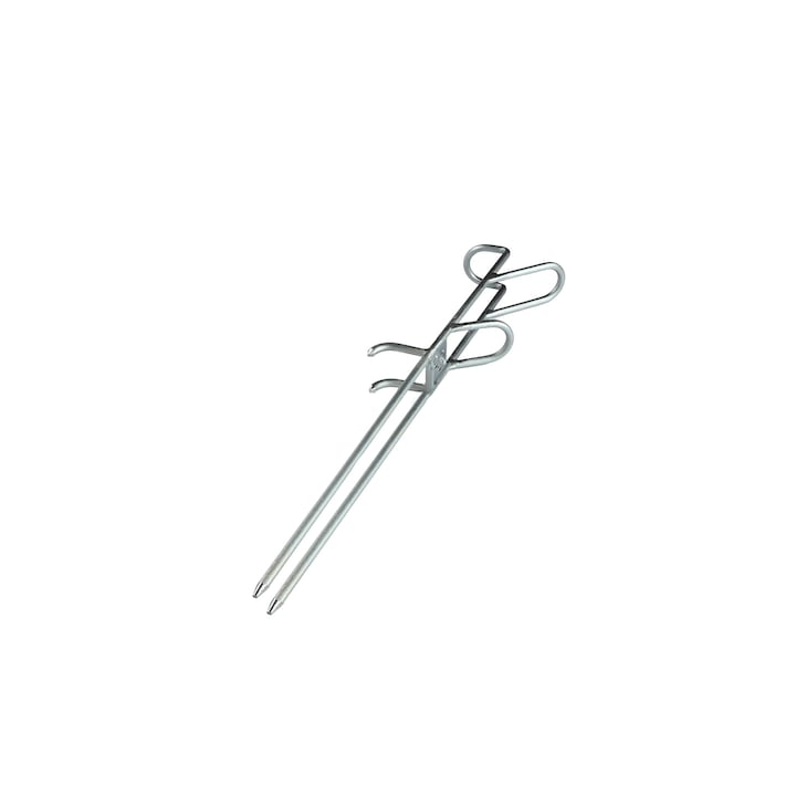 Tartó bothoz és horgászbothoz, 3x1 horganyzott acél, O10 10x40 mm