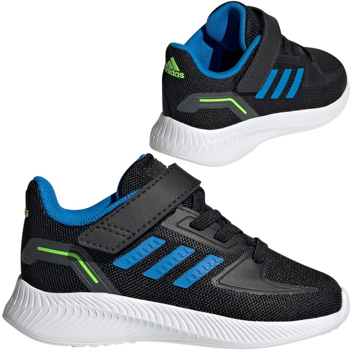 Pantofi sport pentru copii, adidas, RUNFALCON, Casual, Textil, cu Velcro, Multicolor, Multicolor