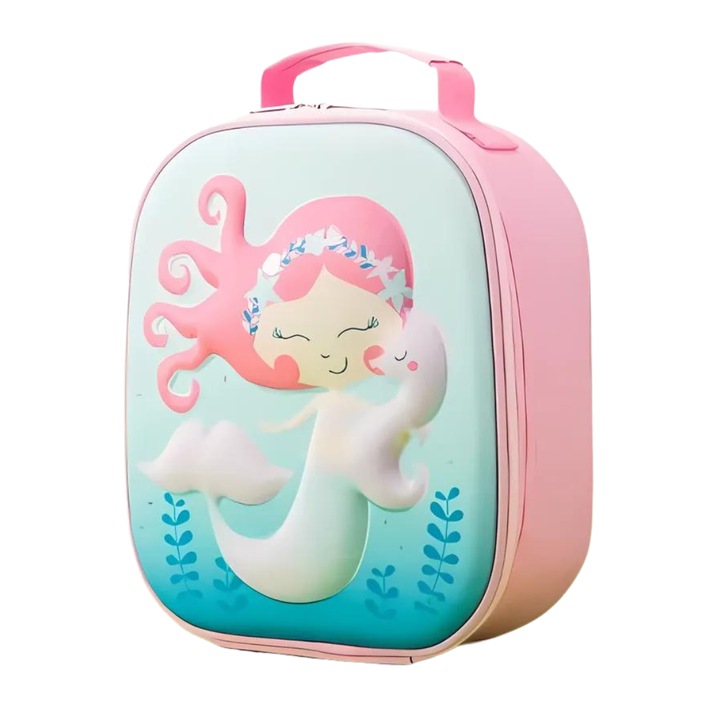 Ghiozdan tip gentuta pentru copii, model Sirena