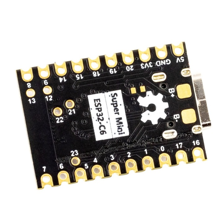 Платка ESP32-C6-ZERO, Mini, Wifi, Bluetooth